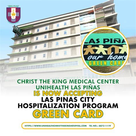 christ the king medical center unihealth las pinas photos|New hospital added to Las Piñas LGU's green card program.